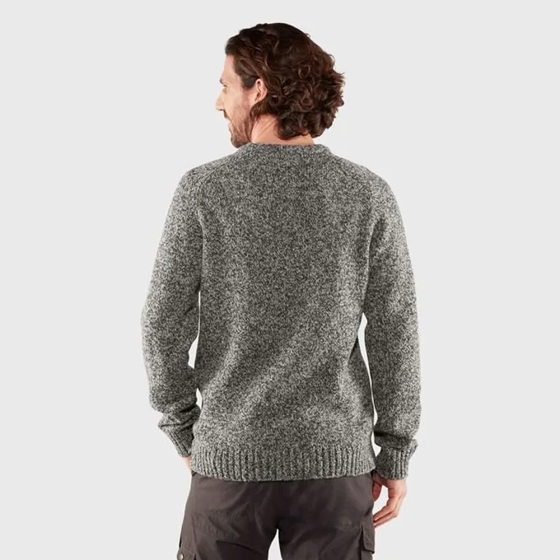 Fjällräven Mens Lada Round-neck Sweater Grey-4